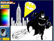 Batman da Colorare Online